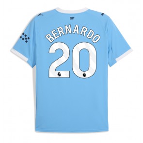 Manchester City Bernardo Silva #20 Primera Equipación 2025-26 Manga Corta
